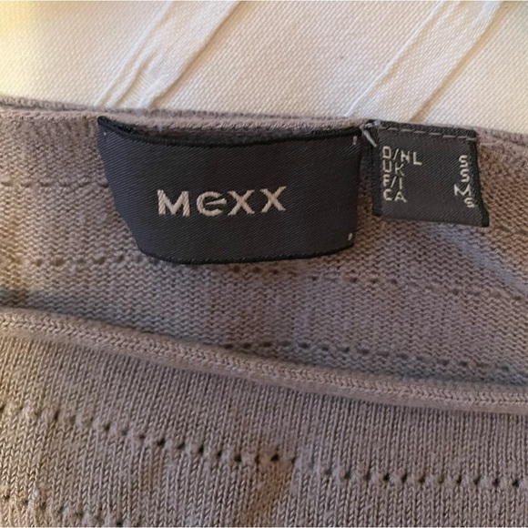 MEXX | knitted 3/4 sleeve oversized crew neck style top | size S - Picture 6 of 6
